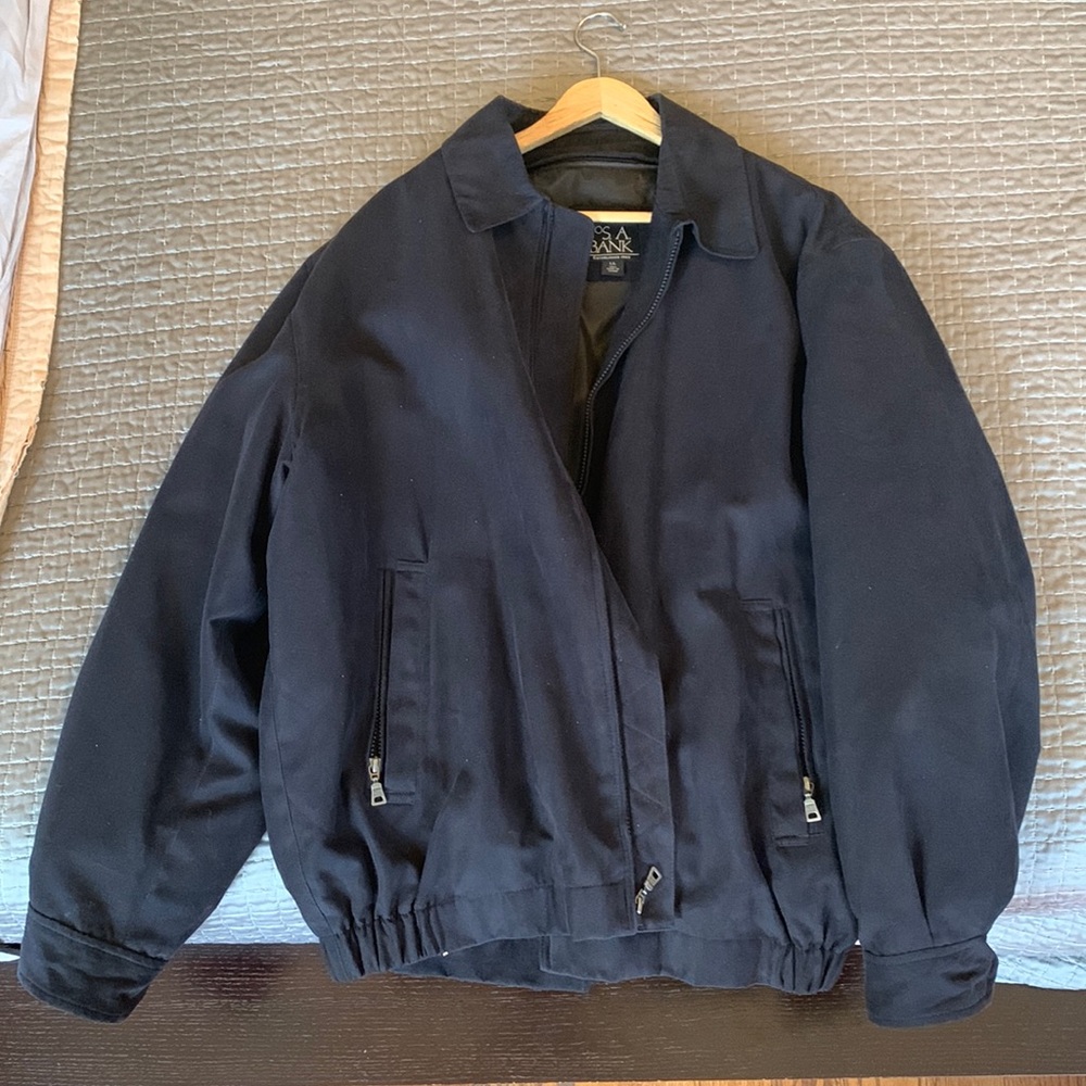 Jos. A Bank jacket.